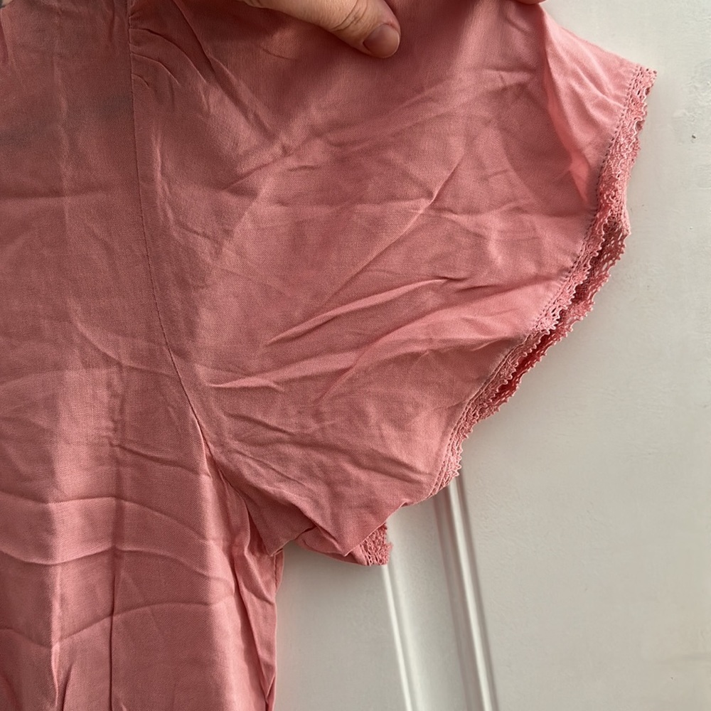 FOREVER 21 | Pink Button Up Dress Size Medium - Picture 5 of 8